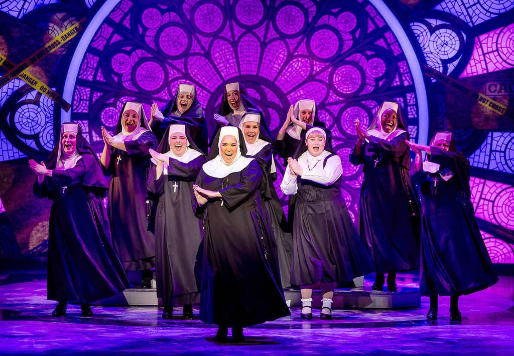 cast of nuns in Sister Act musical