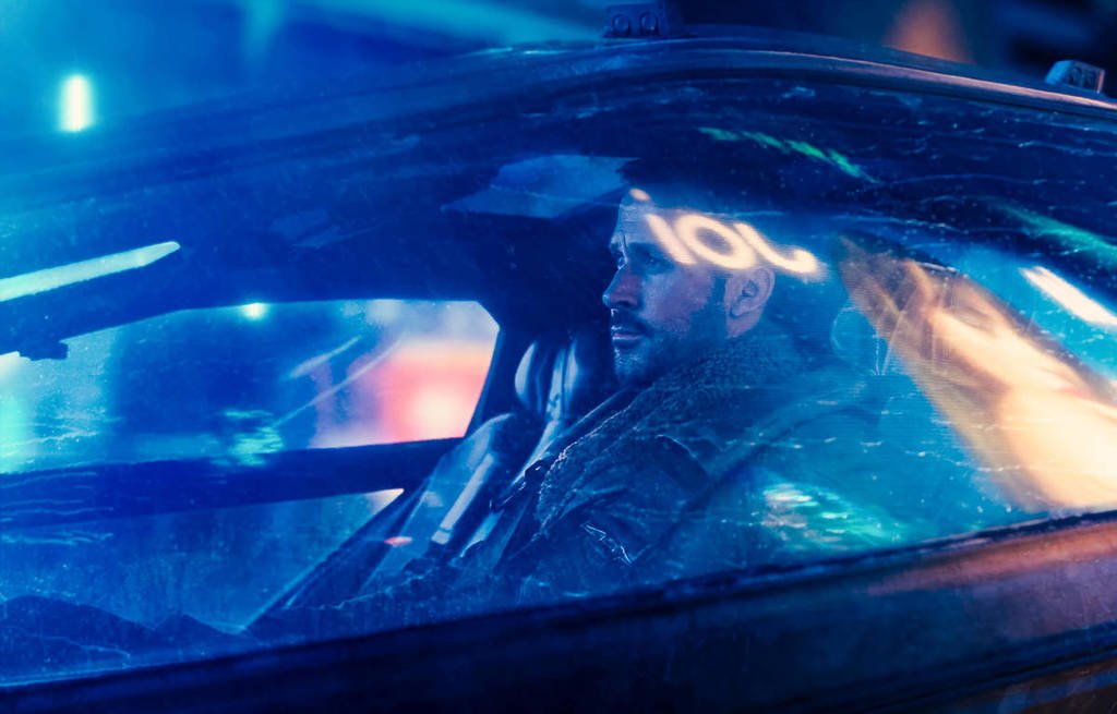 Ryan Gosling in Blade Runner 2049, which will be discussed in the ACMI exhibition The Future and Other Fictions