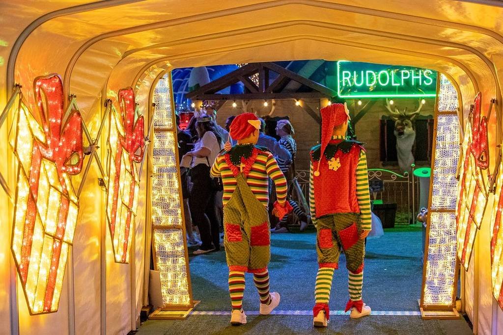 elves entering Melbourne's Christmas Wonderland