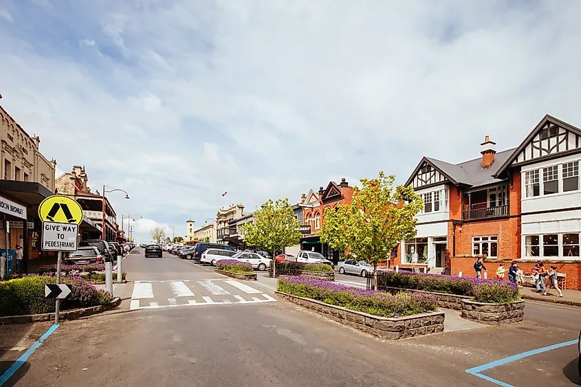 Daylesford in Victoria. 