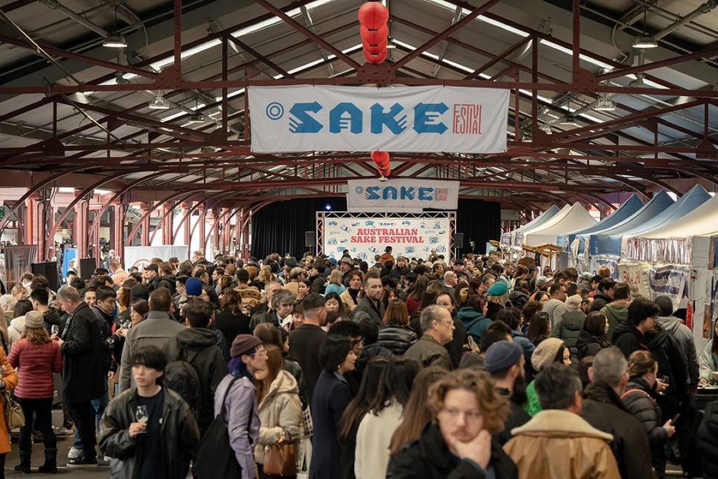 crowds at the Australian Sake Festival